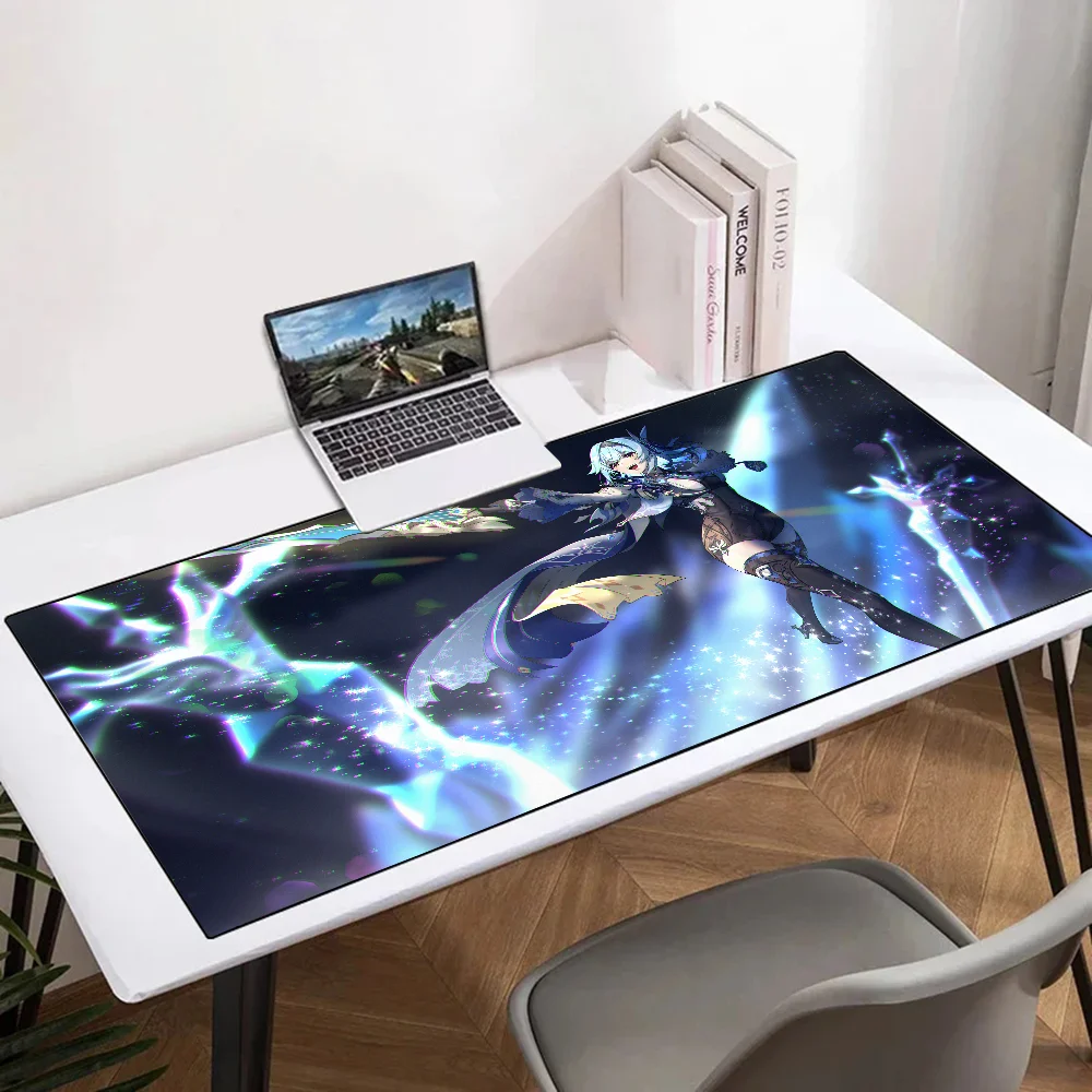 

Eula Lawrence Genshin Impact Mousepad Mouse Mat Desk Mat With Pad Gaming Accessories Prime Gaming XXL Keyboard Pad Padding Mat