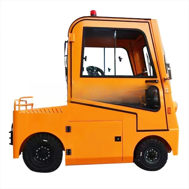 2 tons/3 tons 4/5/6 tons station drive type electric tractor small transfer pull cargo power trailer head