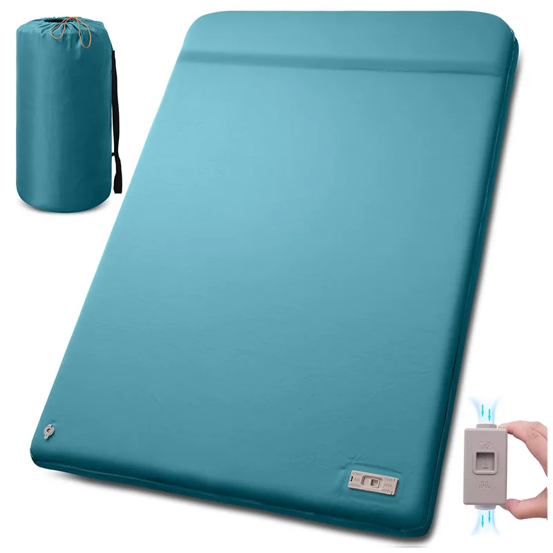 

2024 New Arrival Outdoor Camping Automatic Inflatable Bed Camping Air Mattress with Built-in Electric Pump