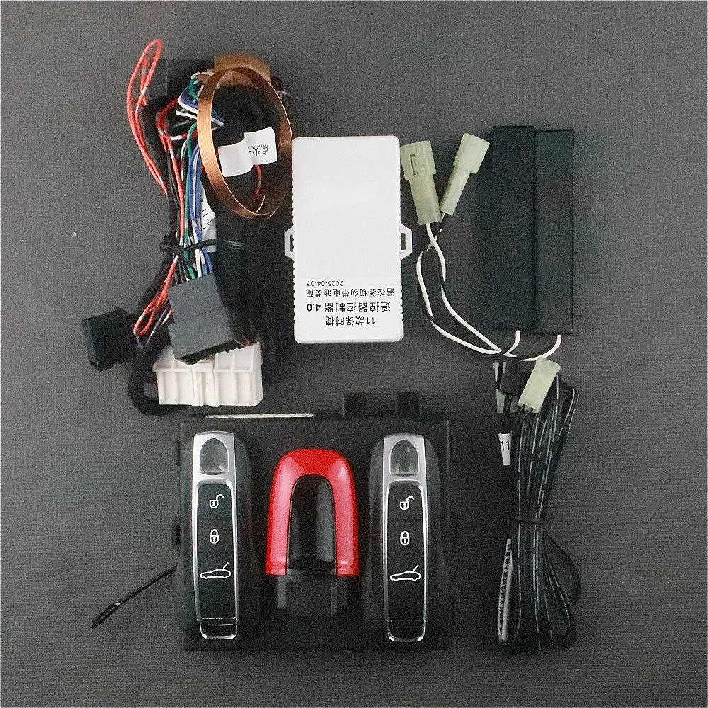 

For Porsche Panamera 2011-2018 Update Dummy Key Start Stop System Auto PKE Keyless GO Turn Starter Switch Car Accessories