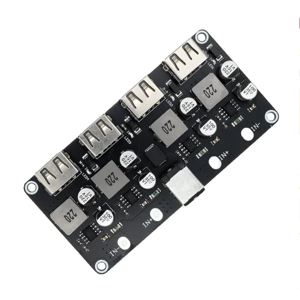 KC24 USB QC3.0 QC2.0 DC-DC Buck Converter Charger Buck Module 6-32V 12V 24V to Fast Charger Board 5V