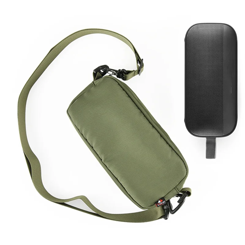 A97I-Anti-Scratch Speaker Bag Adjustable Shoulder Strap For Bose Soundlink Flex Travel Carrying Case Storage Bag