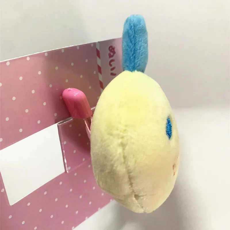 Cute Usahana Plush Brooch Pins Cartoon Bunny Head Kawaii Anime Plushie Girls Toys for Children Kids Birthday Gift