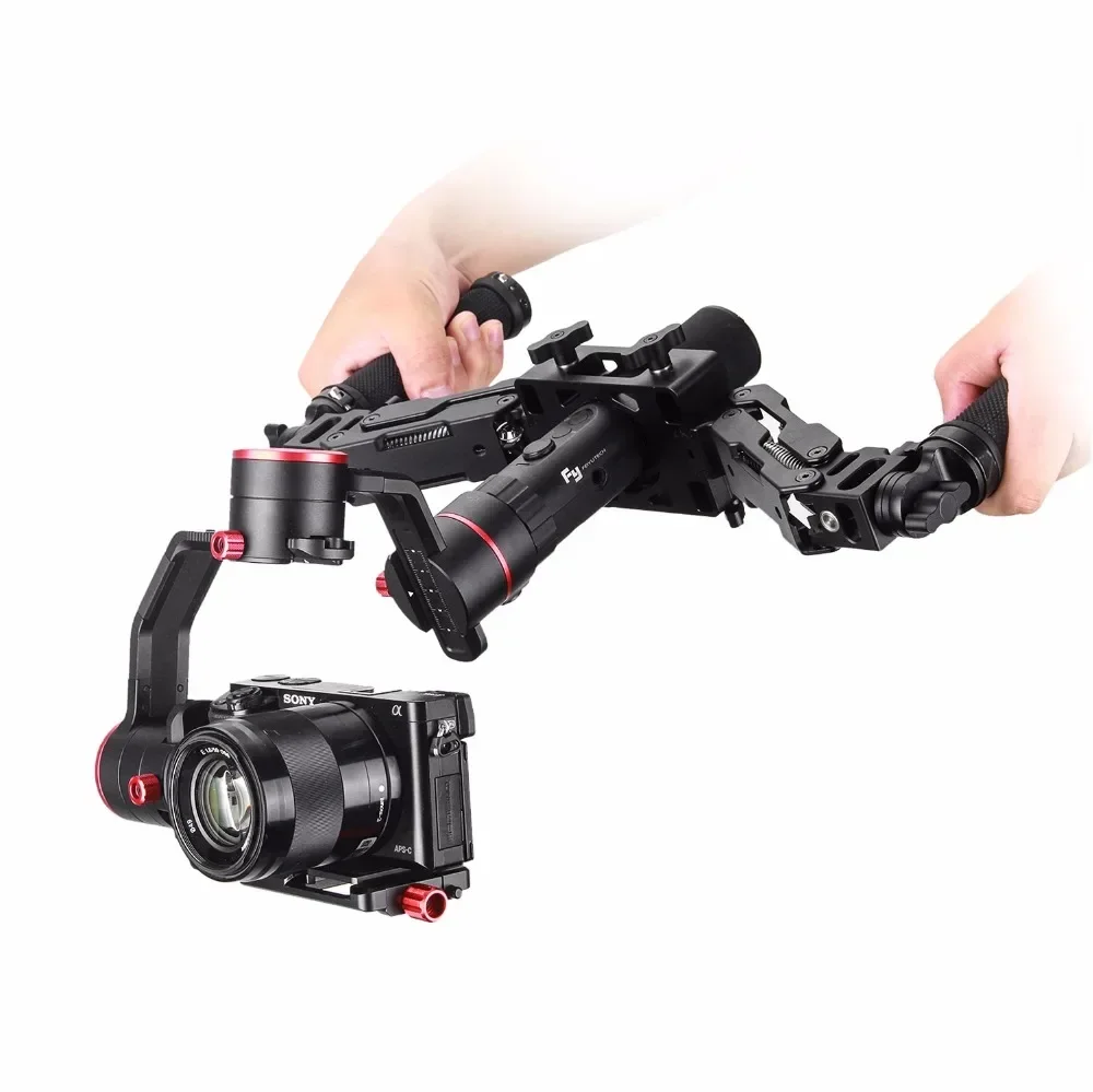 

IN STOCK EACHSHOT Spring Dual Handle Grip Handheld Handlebar Kit for Gimbal Zhiyun Crane Plus/Crane 2/Crane V2/Feiyu A1000/a2000
