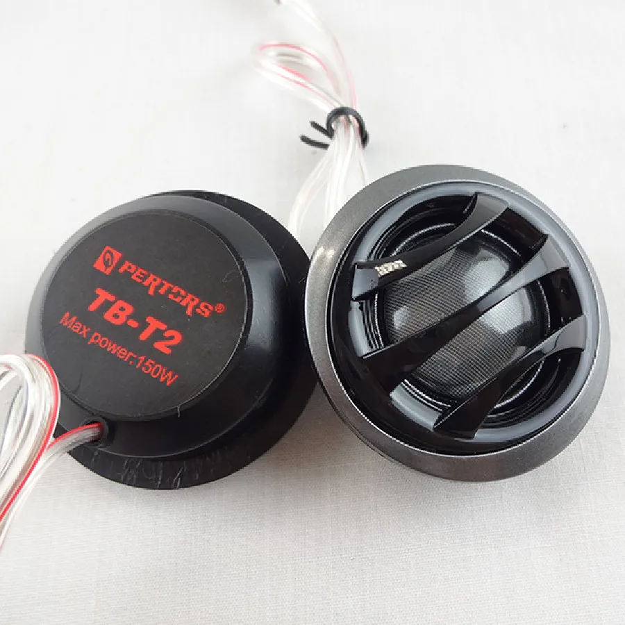 Car Audio Refit High-quality Silk Film High-frequency Fever Sound Quality Tweeter 2.5 Inch Tweeter Set with Capacitor