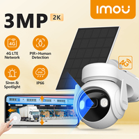 IMOU Cell PT 4G KIT 3MP Camera Wireless Outdoor Security Camera Smart PIR Detection Battery/Solar Power IP Camera