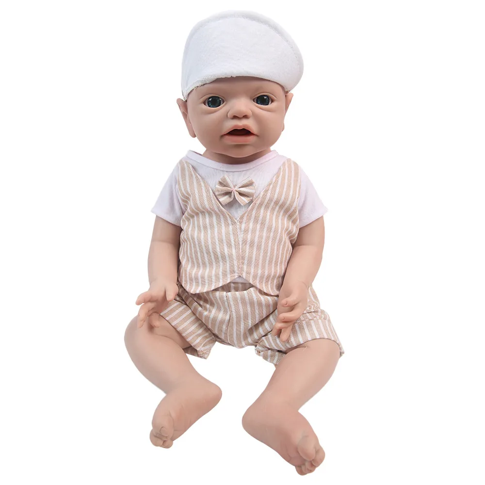 La bambola in Silicone morbido da 21 pollici oversize Reborn Doll 53cm può includere il regalo della bambola del ciuccio