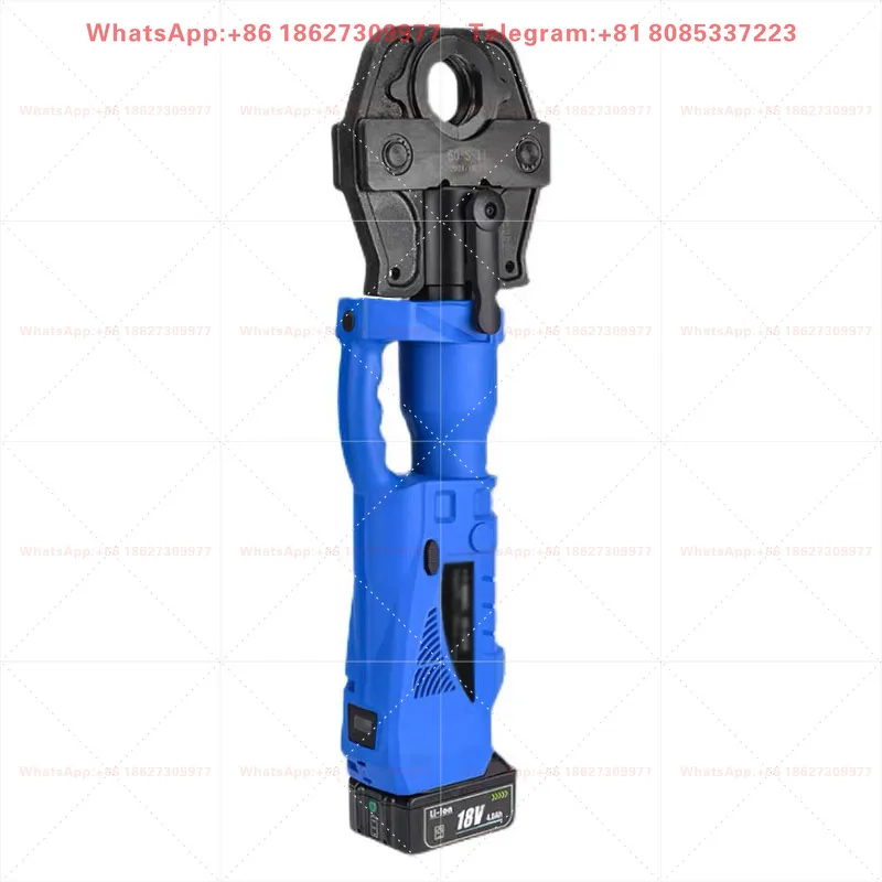 PZ-1550 0728 Rechargeable Hand-Held Electric Pressure Pipe Pliers Heavy Duty Crimping Tool