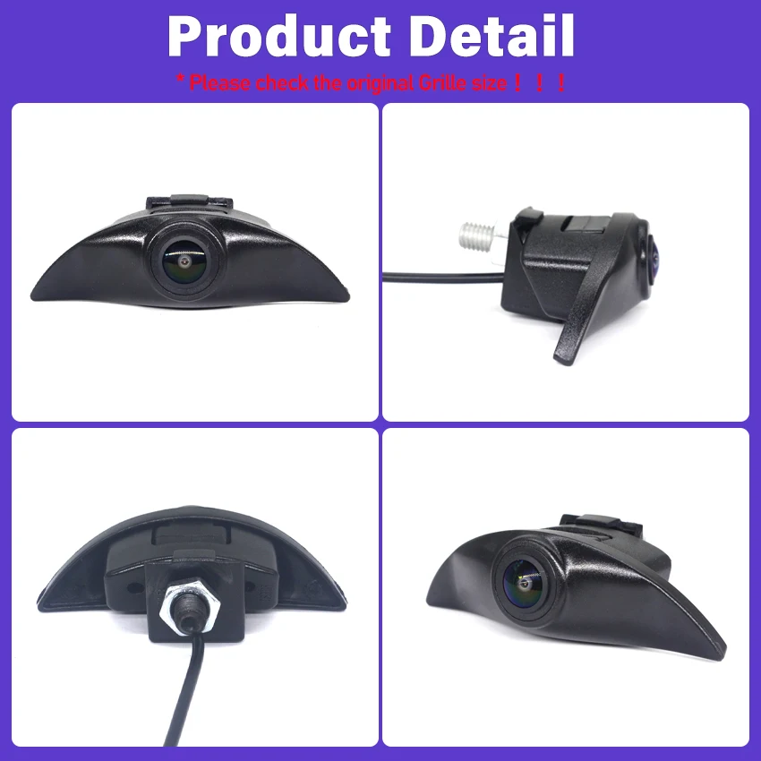 CCD HD AHD 1080P Vehicle For Nissan Xtrail T30 Tiida Qashqai J10 J11 Pathfinder March Patrol 370Z  Logo Car Front View Camera