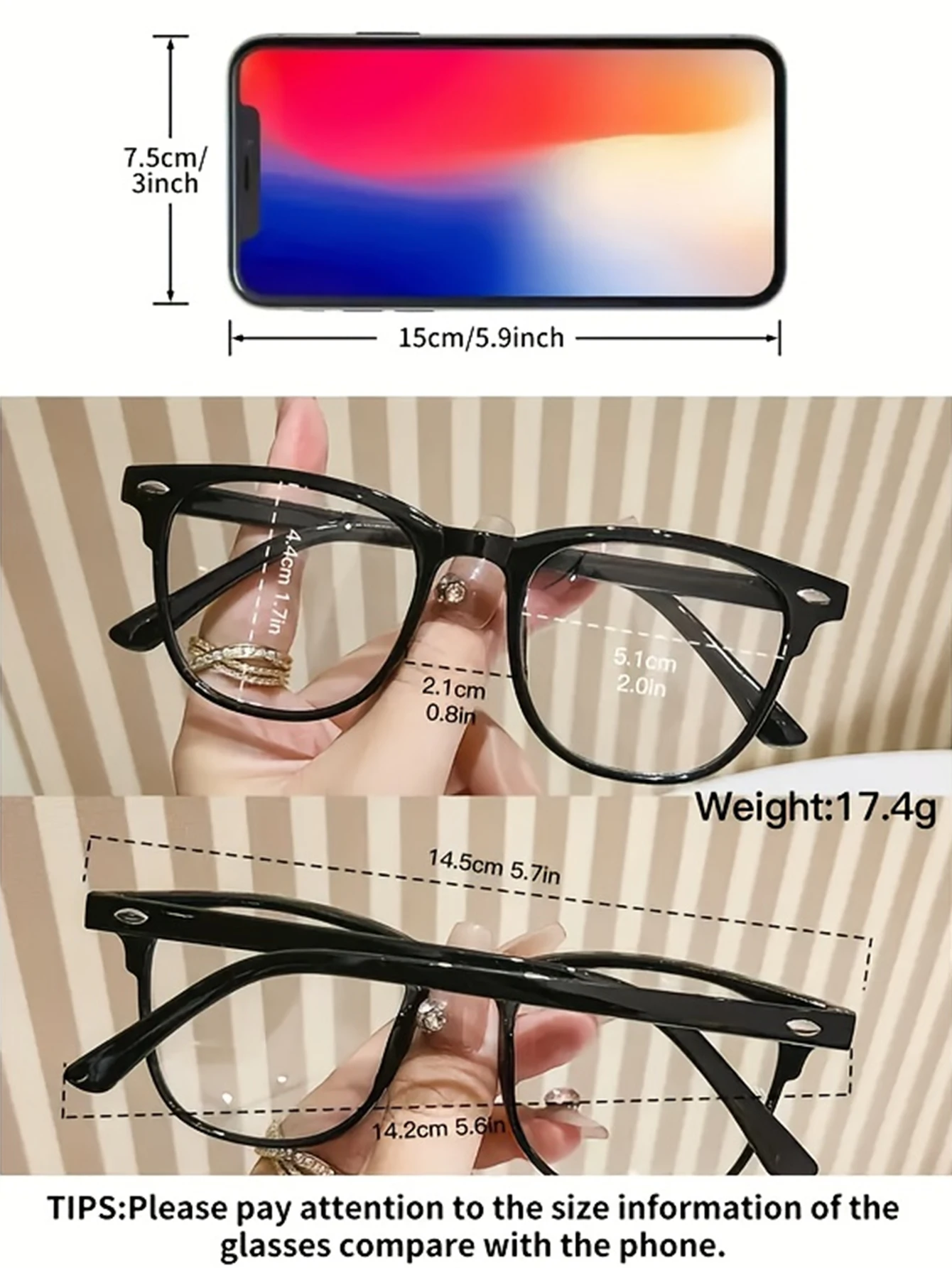 3 قطعة مجموعة نظارات إطار عصرية عصرية مختلطة الشكل كاجوال موضة أساسية نظارات مزخرفة ملابس يومية للقيادة والسفر