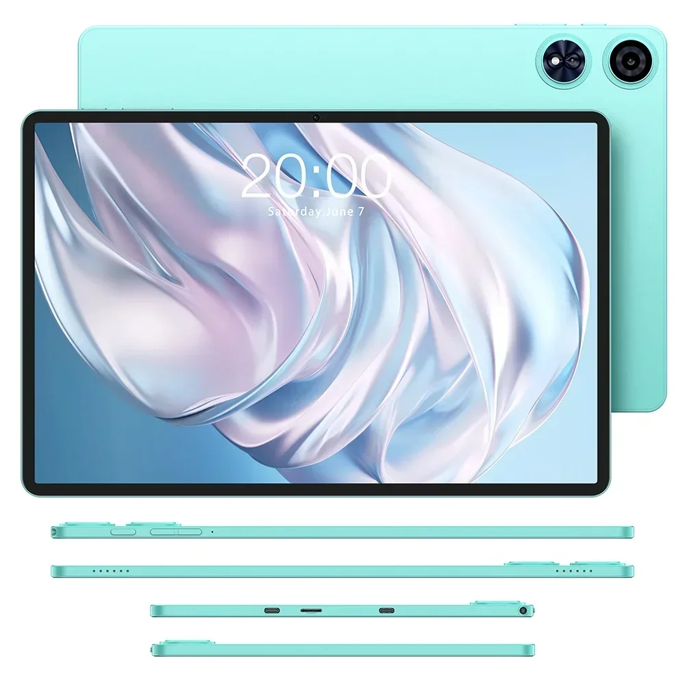 タブレット Teclast P50 Ai Allwinner A733 オクタコア 11 インチ TDDI スクリーン 6GB RAM 128GB ROM Android15 WiFi6 7000mAh デュアル Type-C 充電