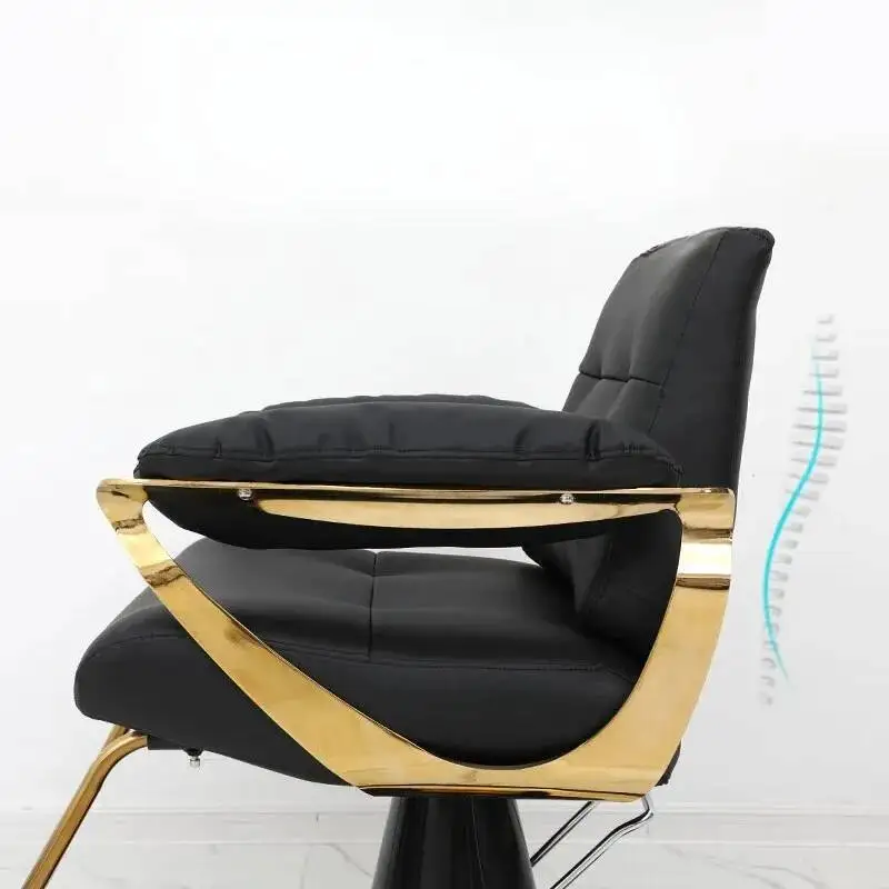 

Barber Speciality Adjustable Cutting Comfort Chairs Beauty Luxury Barber Chairs Hairdressing Silla De Barbero Furniture QF50BC