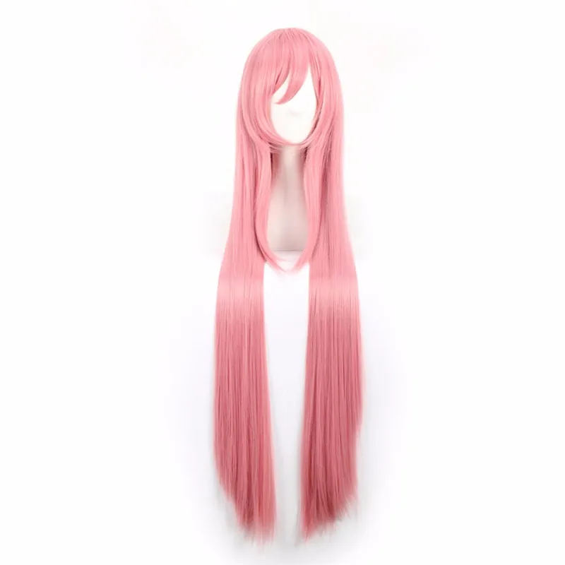 Krul Tepes 100CM Long Straight Wig Owari no Seraph Of The End Synthetic Hair Anime Cosplay Wig Ponytail Wigs