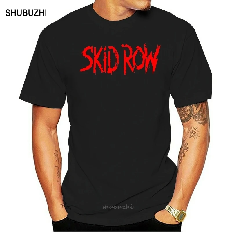 Skid Row T Shirt men cotton tshirt summer brand teeshirt euro size 