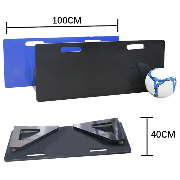 Nuovo design personalizzato colorato accessori per l'allenamento del calcio tavola di rimbalzo del calcio parete di passaggio del calcio