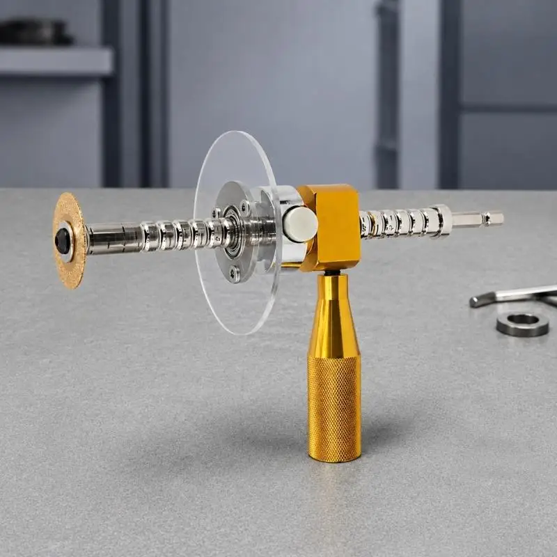 PVC Internal Pipe Cutting Tool with a Replaceable Abrasive Wheel for Drill-Assisted Installation and Maintenance 87HA - view 3