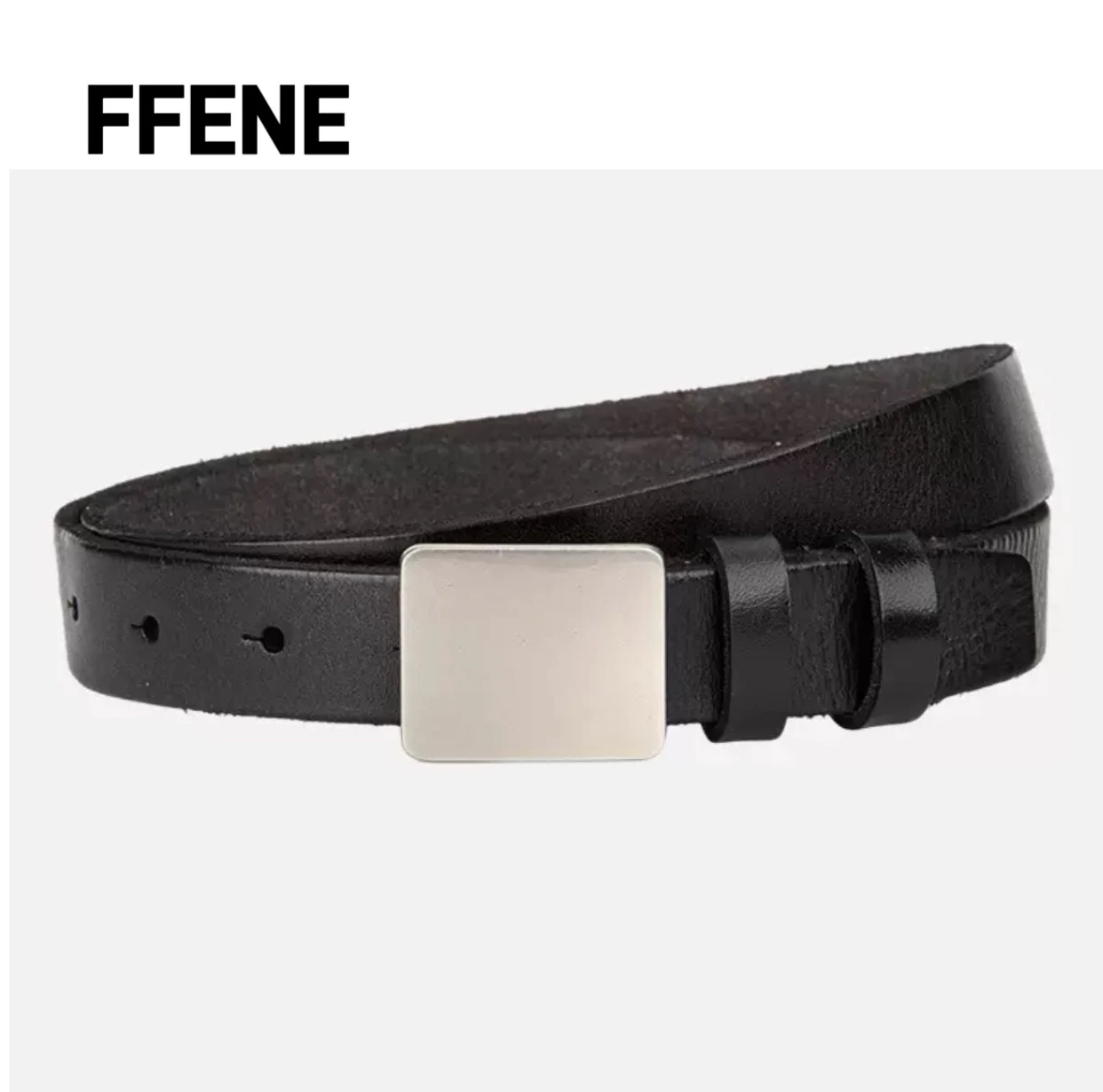 

Korean-style genuine leather women's belt decoration jeans belt accessory first-layer cowhide high-end feeling women's hot-selli