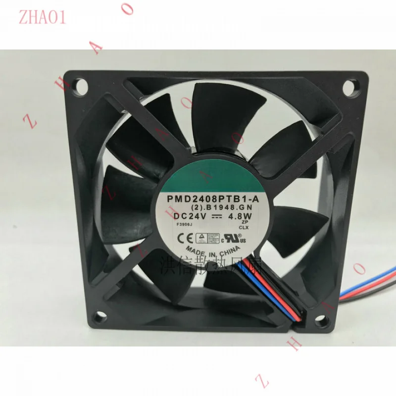 Z   1 PCS   for Fan  8CM inverter cooling fan PMD2408PTB1-A DC 24V 4.8W 3-wire 8025