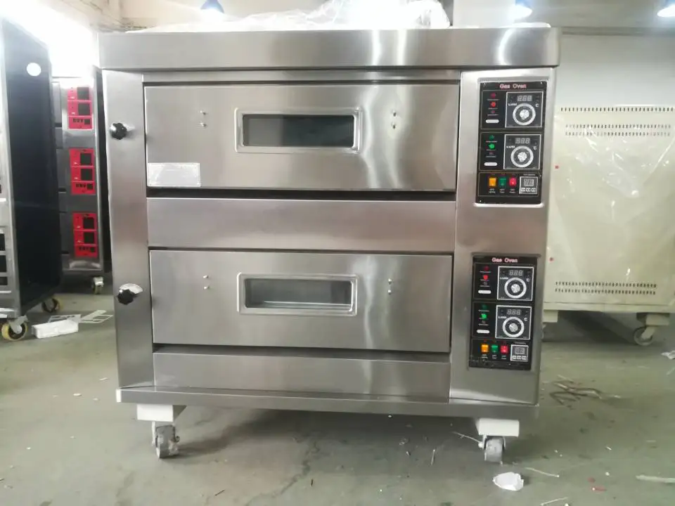 Industrial Bread Oven Gas Deck  Pizza Bakery Oven  Kitchen Equipment