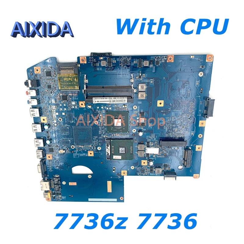 

Материнская плата AIXIDA MBPHZ01001 MB.PHZ01.001 48, 4fx04. 011 для ноутбука Acer aspire 7736z 7736, материнская плата DDR3, бесплатный полный тест ЦП