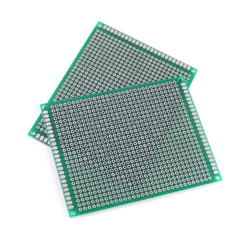 7x9CM PCB circuit board double-sided tin spray green oil fiberglass FR4 experimental board universal board 4x6CM