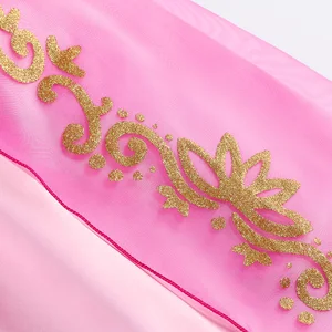 Disney Rapunzel Princess Dress Girl Purple Puff manga 6 mejores ventas Aurora Disney - №2