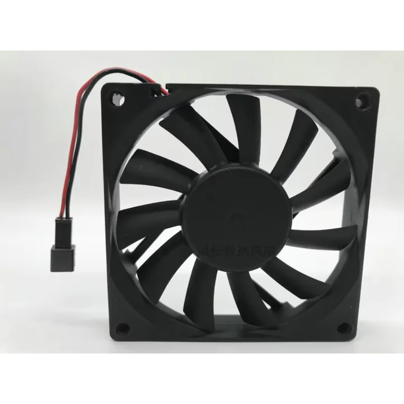 TOYON TD8015LS DC 12V 0.08A 80x80x15mm 2-Wire Server Cooling Fan