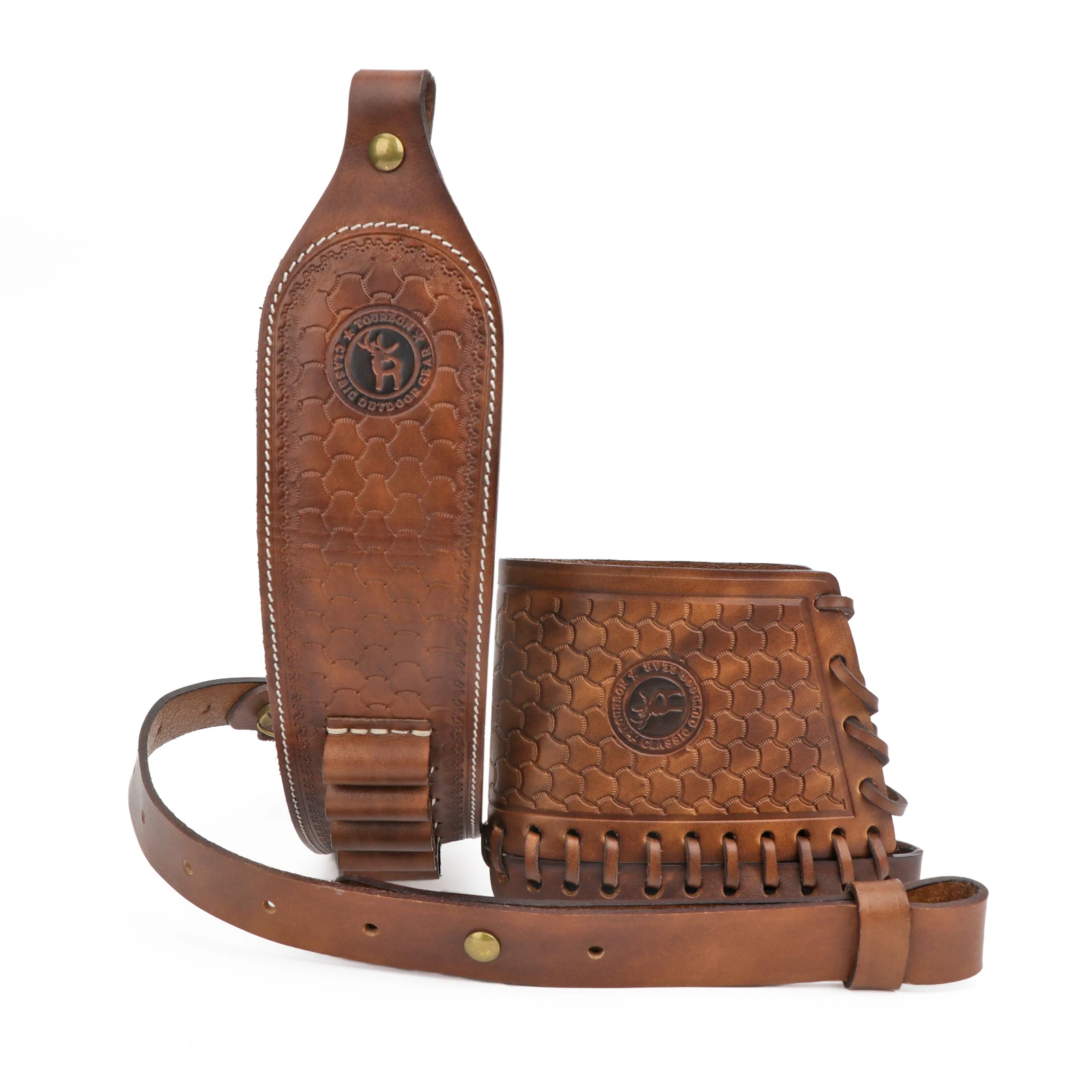 tourbon-sangle-d'epaule-en-cuir-pour-fusil-coussinets-anti-recul-repose-joue-a-enfiler-pour-crosse-de-fusil-avec-inserts-accessoires-de-chasse