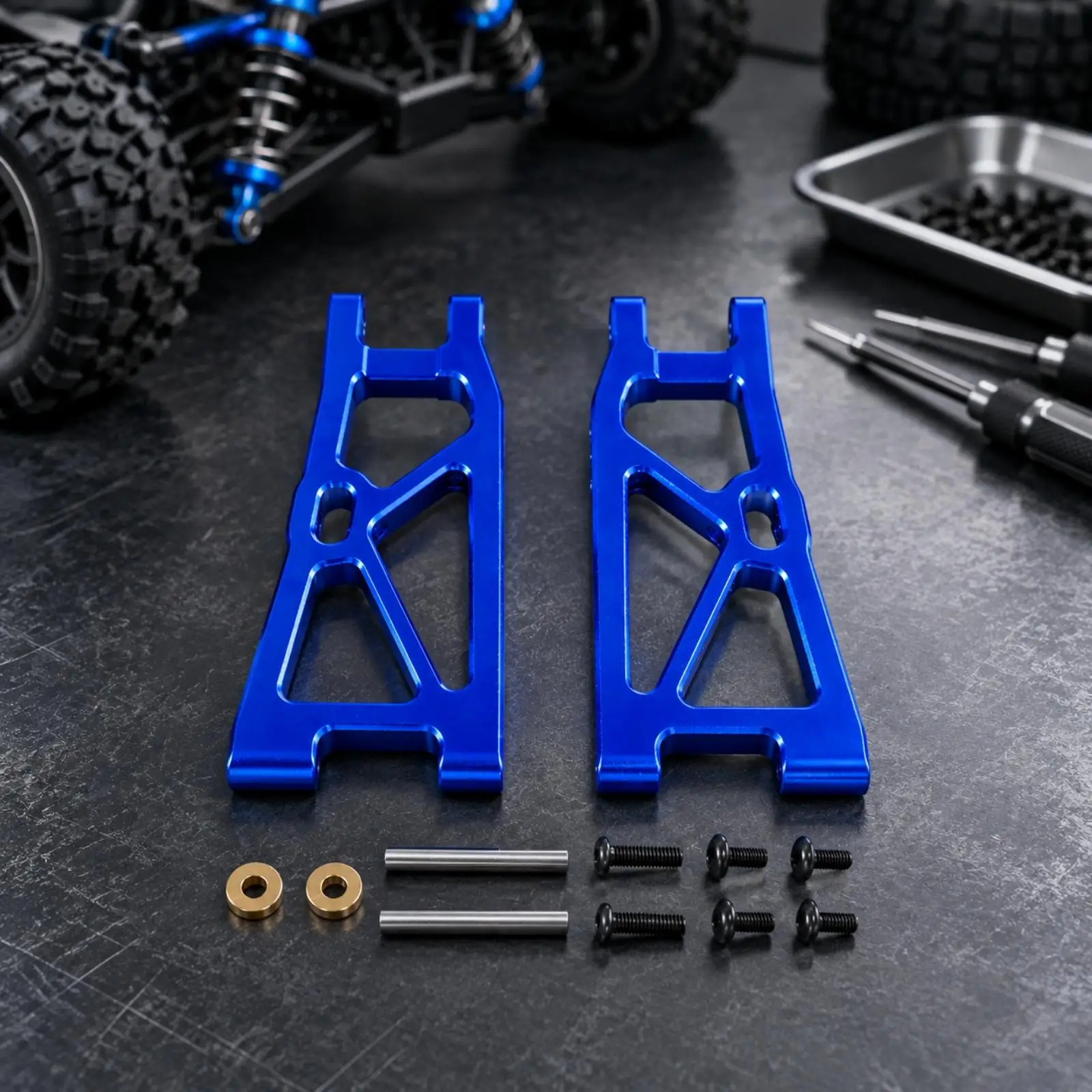 Durable Metal Chassis Arm for ZD Model 10 Off Road Buggy Car RC Rear Lower Link Replacement Precision Drilled Fitment