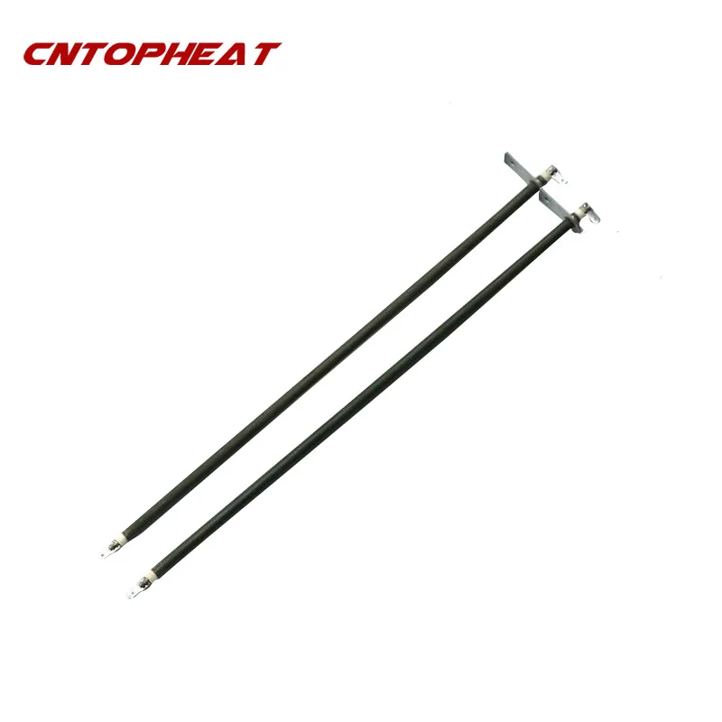 110V Oven Heating Element 6.6mm Tube Diameter Stainless Steel Electric Tubular Heater Hot Air Heating Resistance for Repair