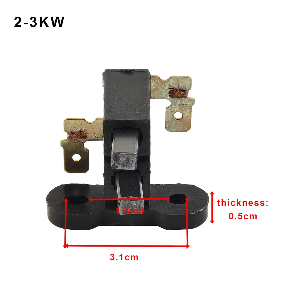 Carbon Brush For 168F 2KW-3KW 2/2.8/32kW 2.2cm Generator 188F 5KW-8KW 5/6.5/7.5/8KW 2.4cm Gasoline Generator Power Tool