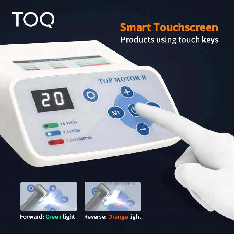 Dental clinical brushless LED micro motor can work With 1:5 1:1 16:1 Contra Angle Dentist Low Speed Handpiece