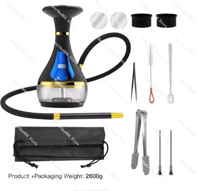 

Электронный кальян премиум-класса с LED-экраном, интеллектуальный вейп-устройство с большим объемом испарителя для европейского и американского рынков