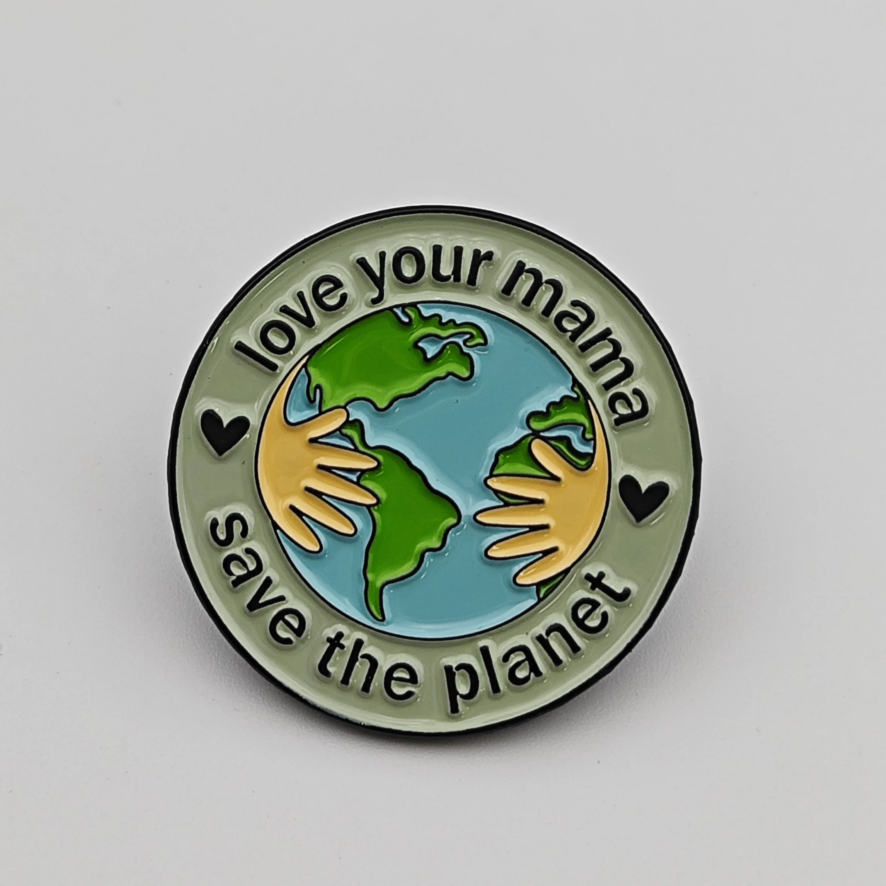 Globe Enamel Pins Cartoon Save Water Brooch Protect Gift Wholesale Save The Planet Brooch Environment Accessories Ecology Badge