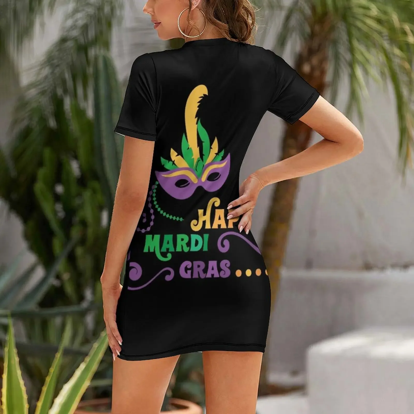 سعيد ماردي غرا تي شيرت وملابس فستان بأكمام قصيرة فساتين الرقص المرأة الصيف بذلة فستان للنساء فستان صيفي