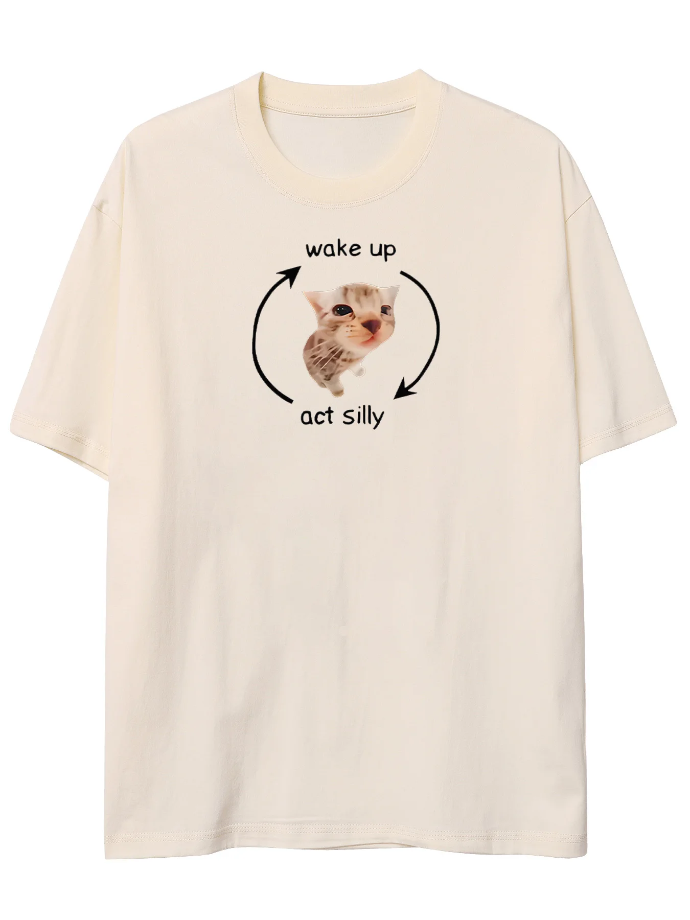 الصيف القطن تي شيرت طباعة الكرتون القط للجنسين خمر الشارع الشهير عادية المحملة الجرافيك القمم الرجال الملابس بلايز الموضة الشعبية