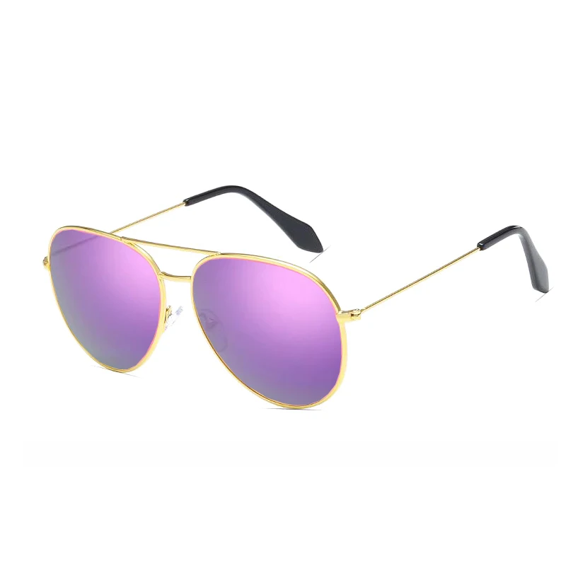 

Dokly New Women Polarized Fashion Purple lens Pilot Sunglasses Women Luxury Vintage Eyewear UV400