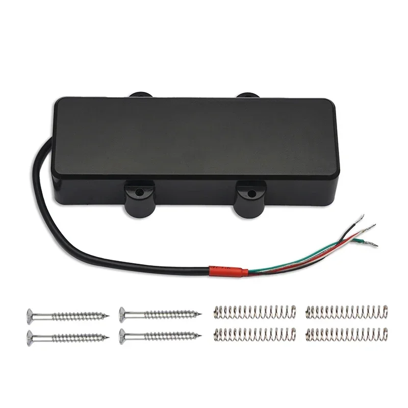 

4/5 String Sealed Bass Guitar Pickup Double Coil Humbucker Pickup Coil Splitting Ceramic Magnet Bass Guitar Accessories