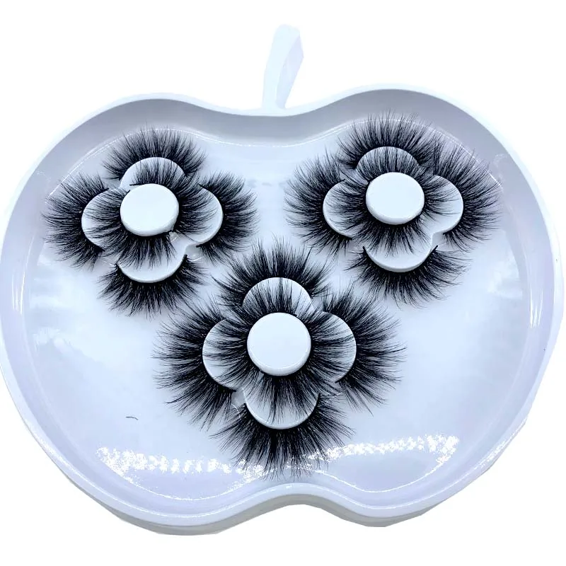 HBZGTLAD 9 Paar 8-25mm 3D Nerz-Wimpern Flauschig und Geschwungen Weich und Locker Maßgefertigte Box mit Natürlich Aussehenden Nerz-Wimpern – Detail 10