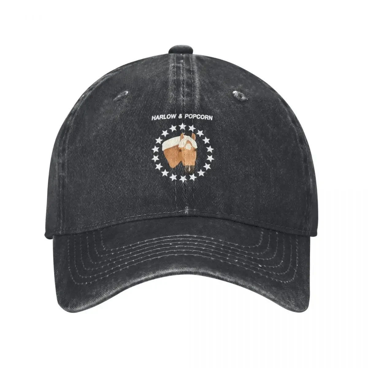 Harlow And Popcorn Merch Popcorn The Pony Baseball Cap Snap Back Hat Golf Wear Caps Male Women's