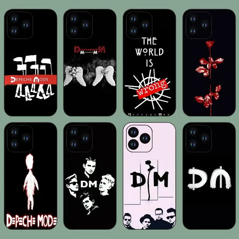 Rock Band Depeches Modes Phone Case For iPhone 11 12 13 14 Mini Pro XS Max X S Plus XR Shell