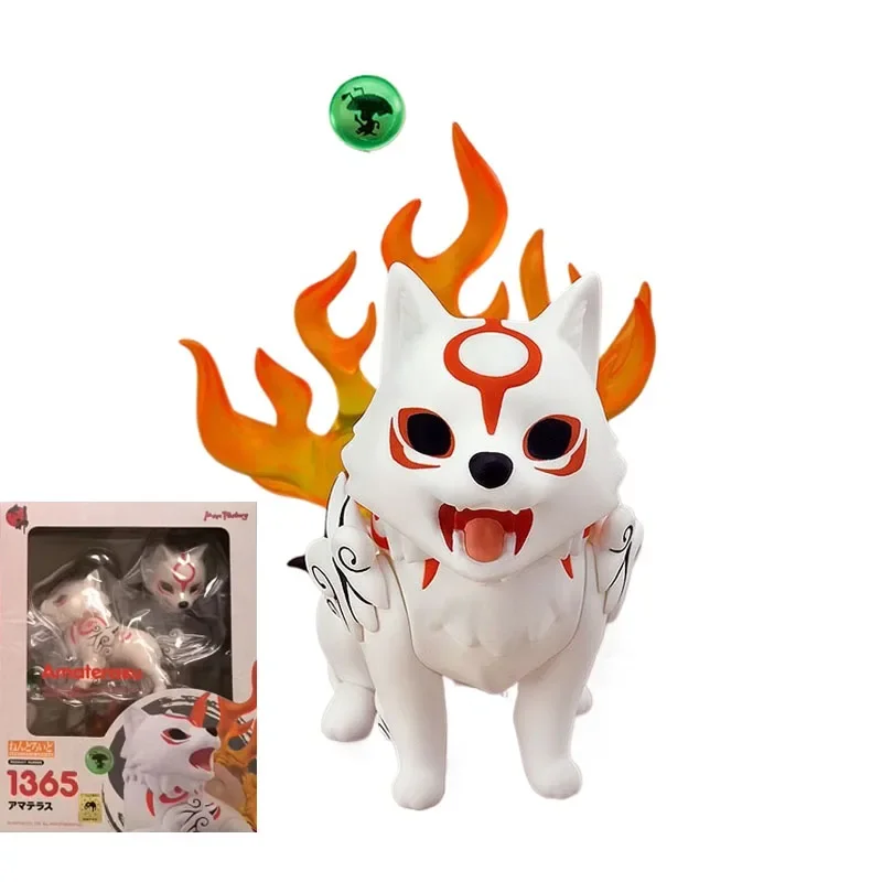 Good Smile Original Nendoroid Okami Amaterasu 1365 1365DX joints Movable Anime Action Figures Toys For Boys Girls Gift Model