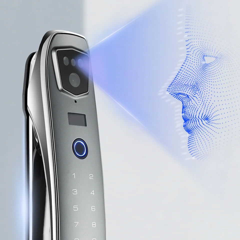 Smart Door Lock Semiconductor Active Video Call Indoor Display Large Screen