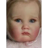 25Inches Reborn Doll Set Charlotte Toddler Baby Unpainted Unfinished Doll Parts Bebe Reborn DIY Blank Doll Kit Bonecas Reborn