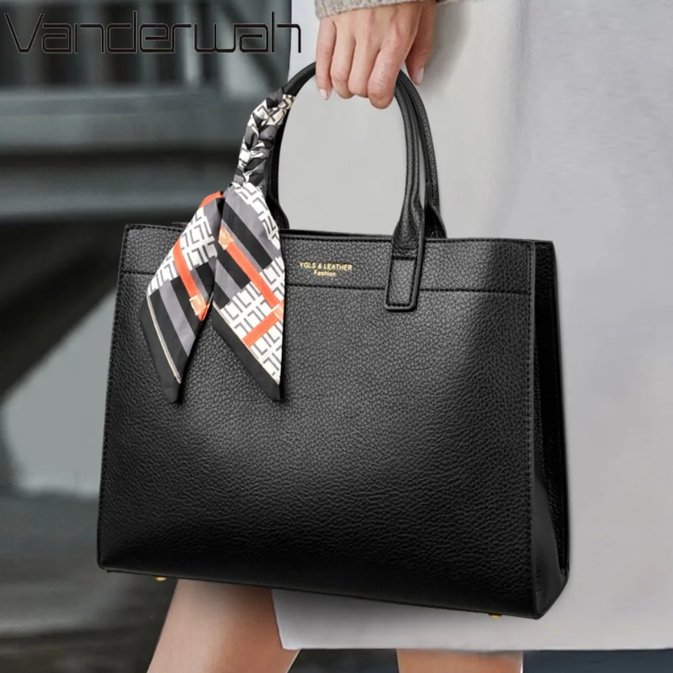 

Натуральная брендовая мягкая кожа, большая вместительная сумка через плечо, повседневная сумка-тоут, женские сумки формата А4, деловая сумка, зимний стиль