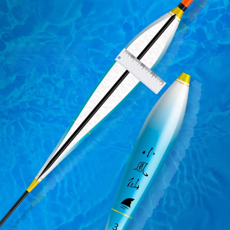 Hollow Tip Fishing Bobber Bold Visible Myopia Wild Silver Bighead Big Fish Carp Crucian Shallow Fishing Float Clear Bright Buoy