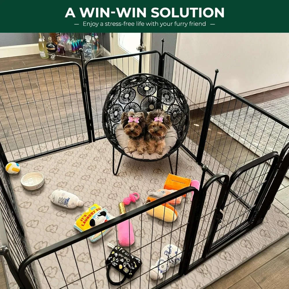 Rollick Dog Playpen for Yard, RV Camping│Patented, 24 inch