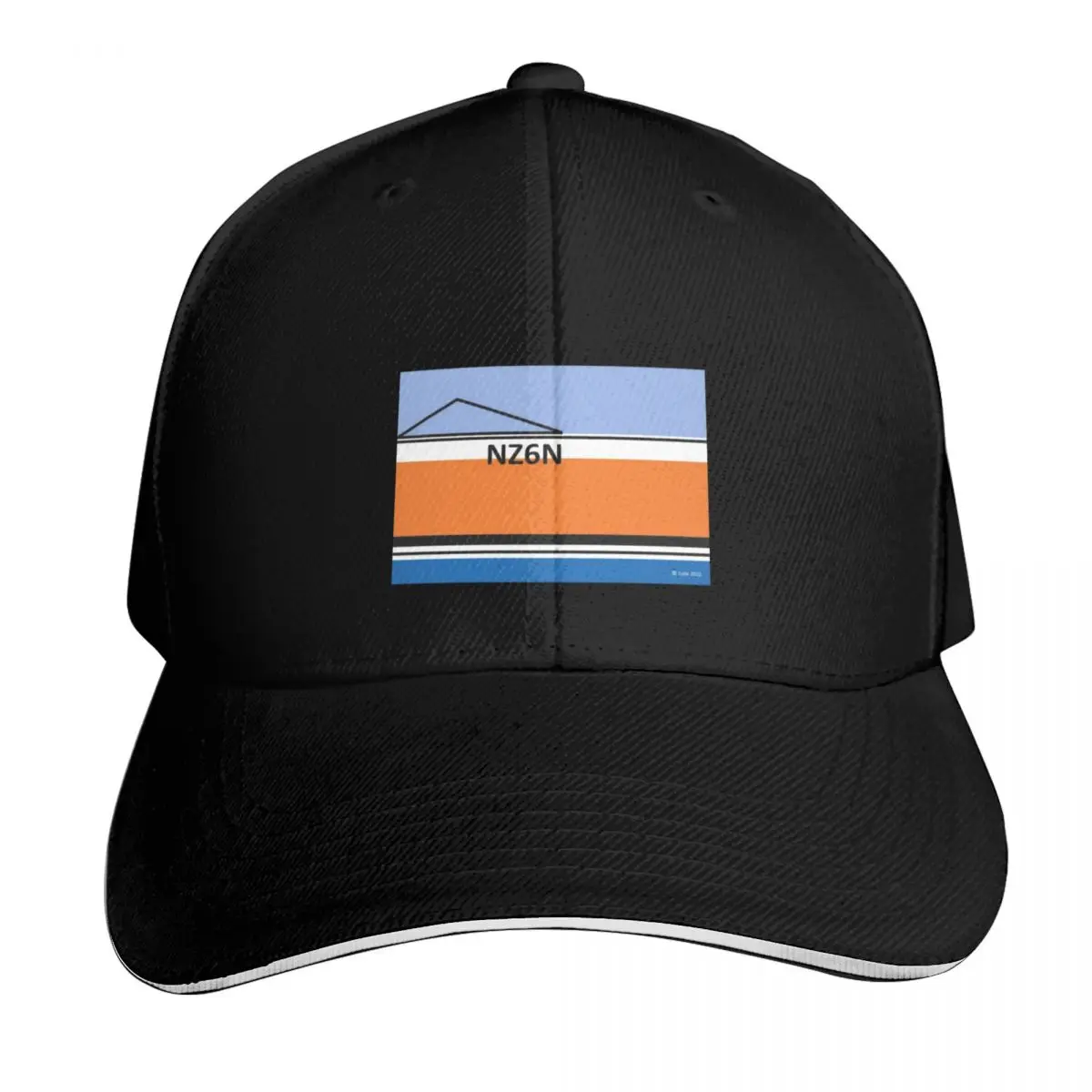 NZ6N Insignia Baseball Cap Summer Beach Travel Streetwear Hip Hop Trendy Vintage Retro Embroidered