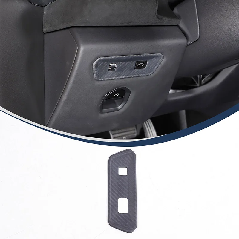 

Для Lotus EMIRA 2021-2023 из настоящего углеродного волокна, рамка переключателя багажника, декоративная наклейка, аксессуары для защиты салона