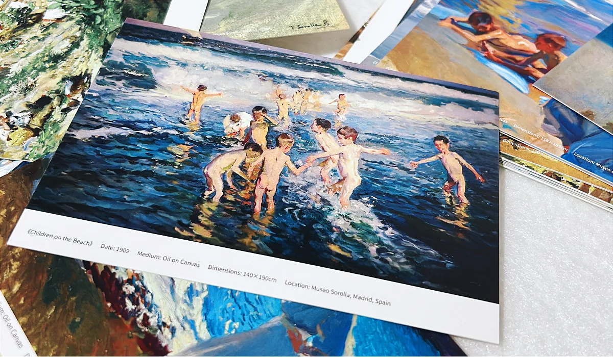 30Sheets/Lot Bastida Art Painting Postcards Vintage Greeting Card INS Style Wish Card For Message Gift DIY Decoration Stationery